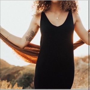 NWOT - Black Oslo Maxi Dress
